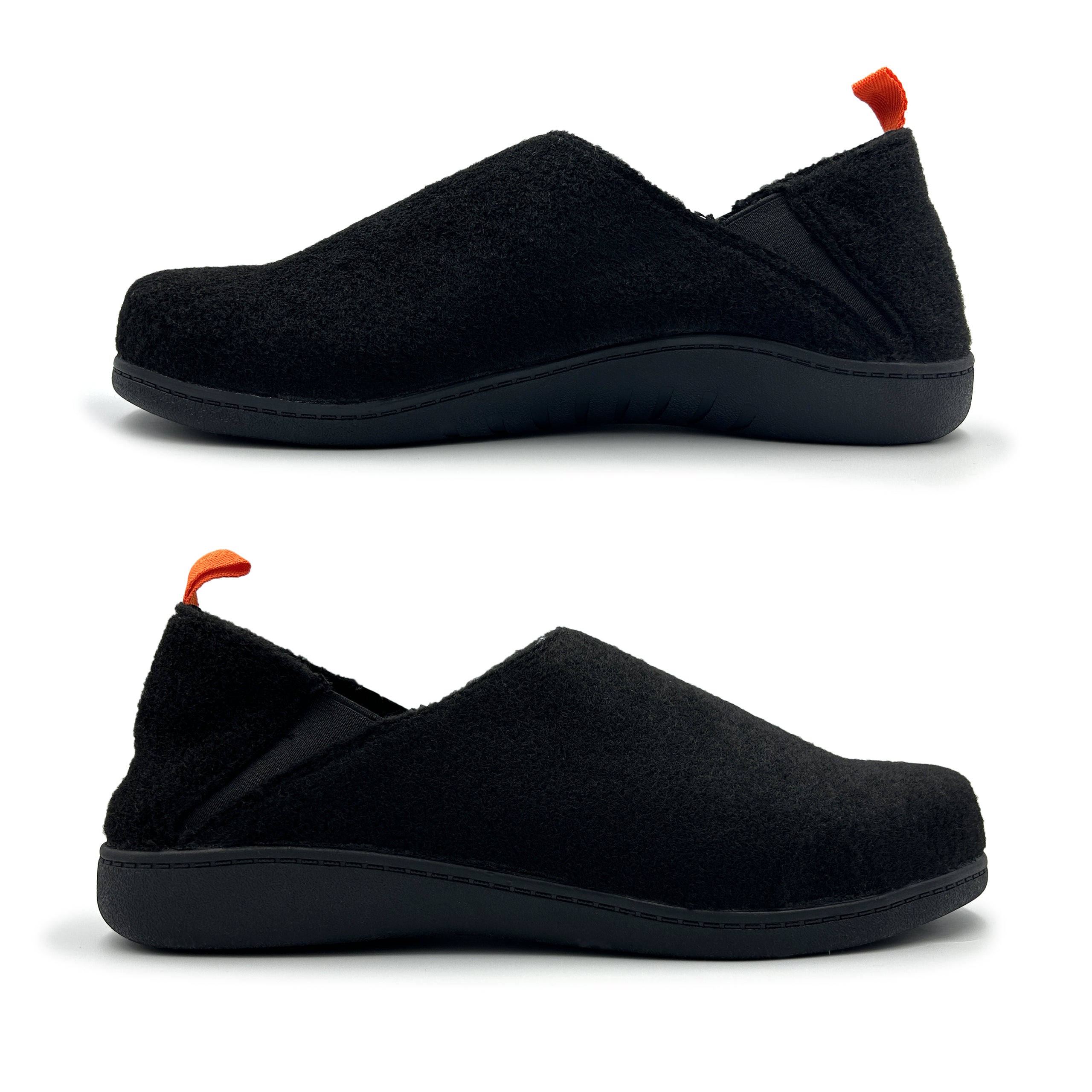 Zullaz Orthotic Slippers - BLACK - UK 6 / EU 39
