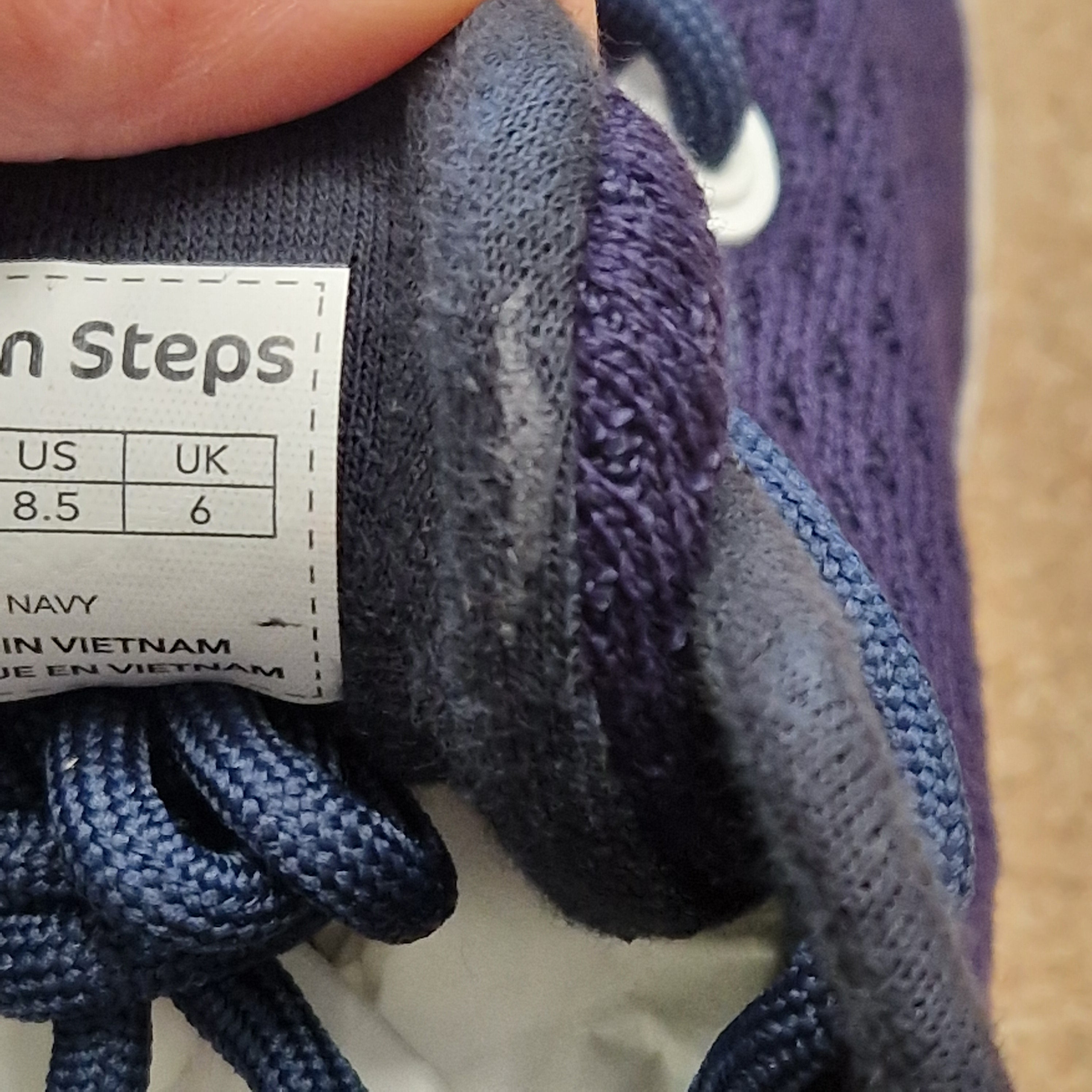 Green Steps ONE - NAVY - UK 6 / EU 39