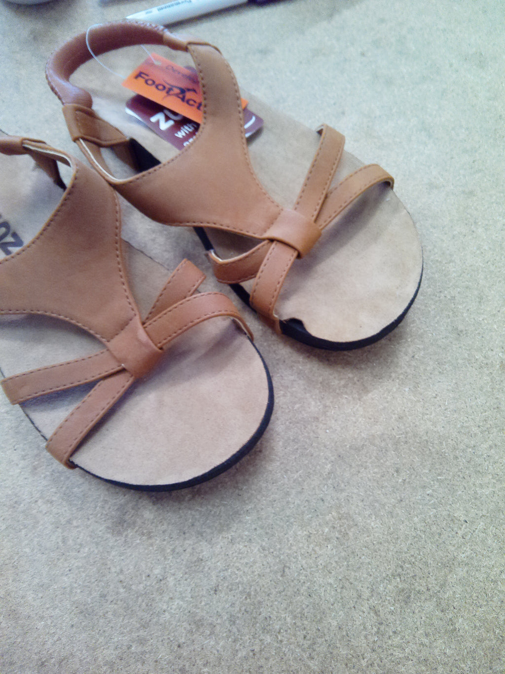 Anna Sandals - TAN - UK 4 / US 6