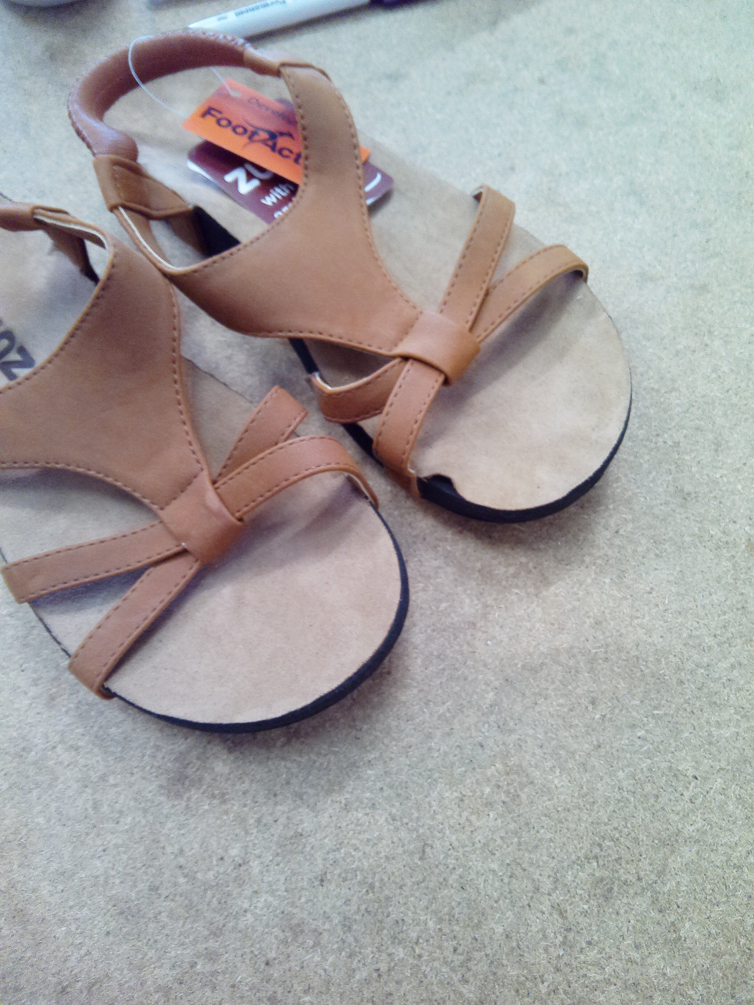 Anna Sandals - TAN - UK 4 / US 6