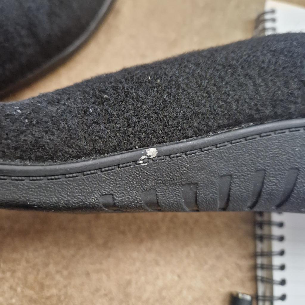 Zullaz Orthotic Slippers - BLACK - UK 8 / EU 42