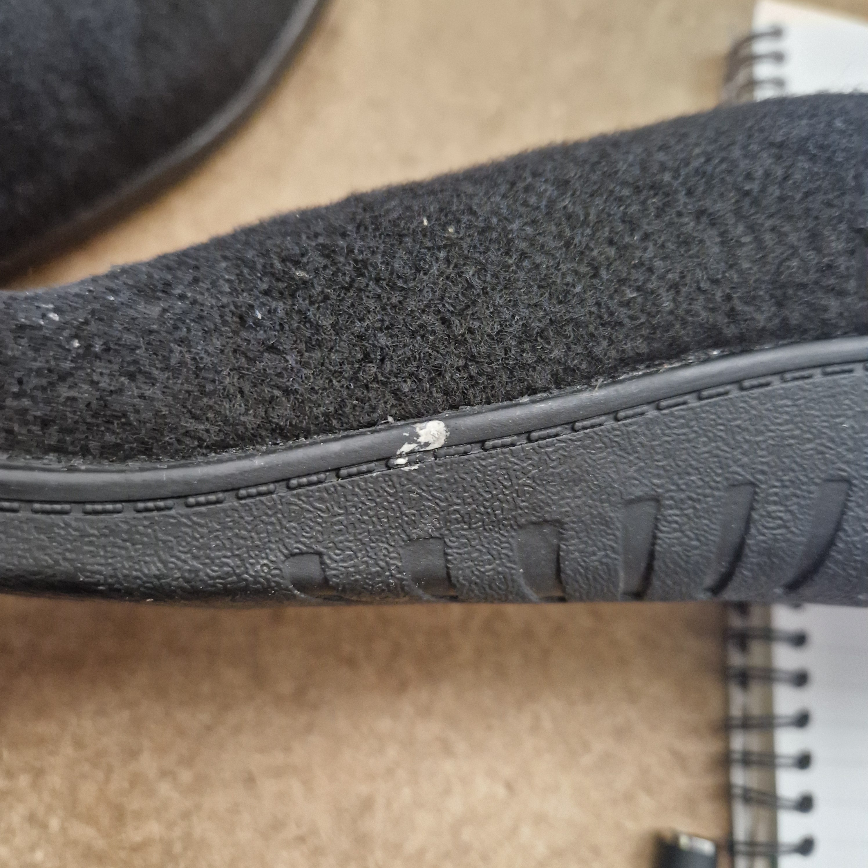 Zullaz Orthotic Slippers - BLACK - UK 8 / EU 42