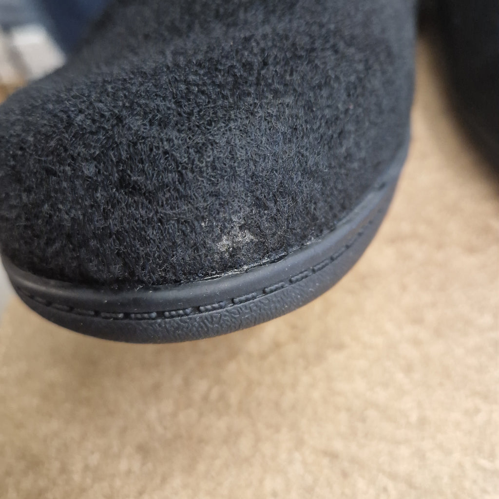 Zullaz Orthotic Slippers - BLACK - UK 8 / EU 42
