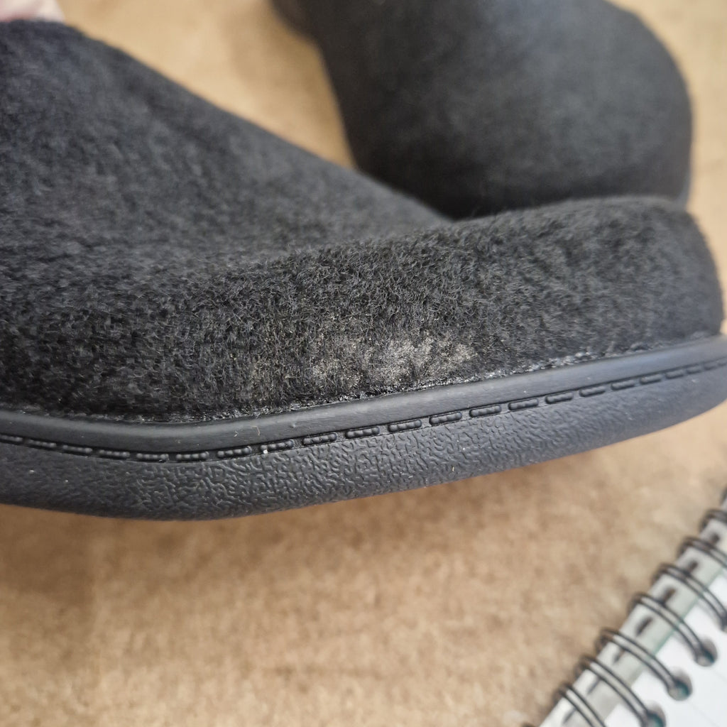 Zullaz Orthotic Slippers - BLACK - UK 8 / EU 42