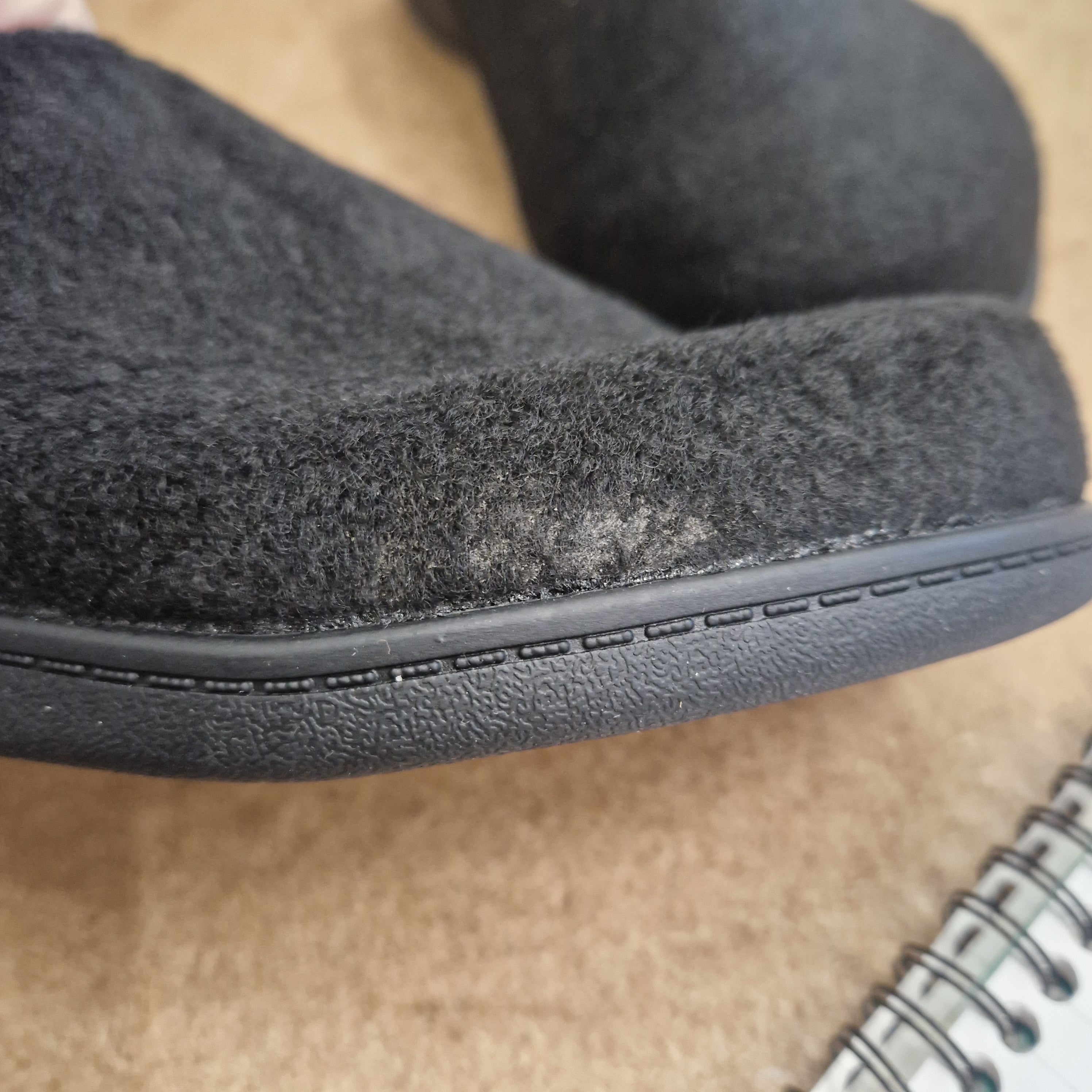 Zullaz Orthotic Slippers - BLACK - UK 8 / EU 42