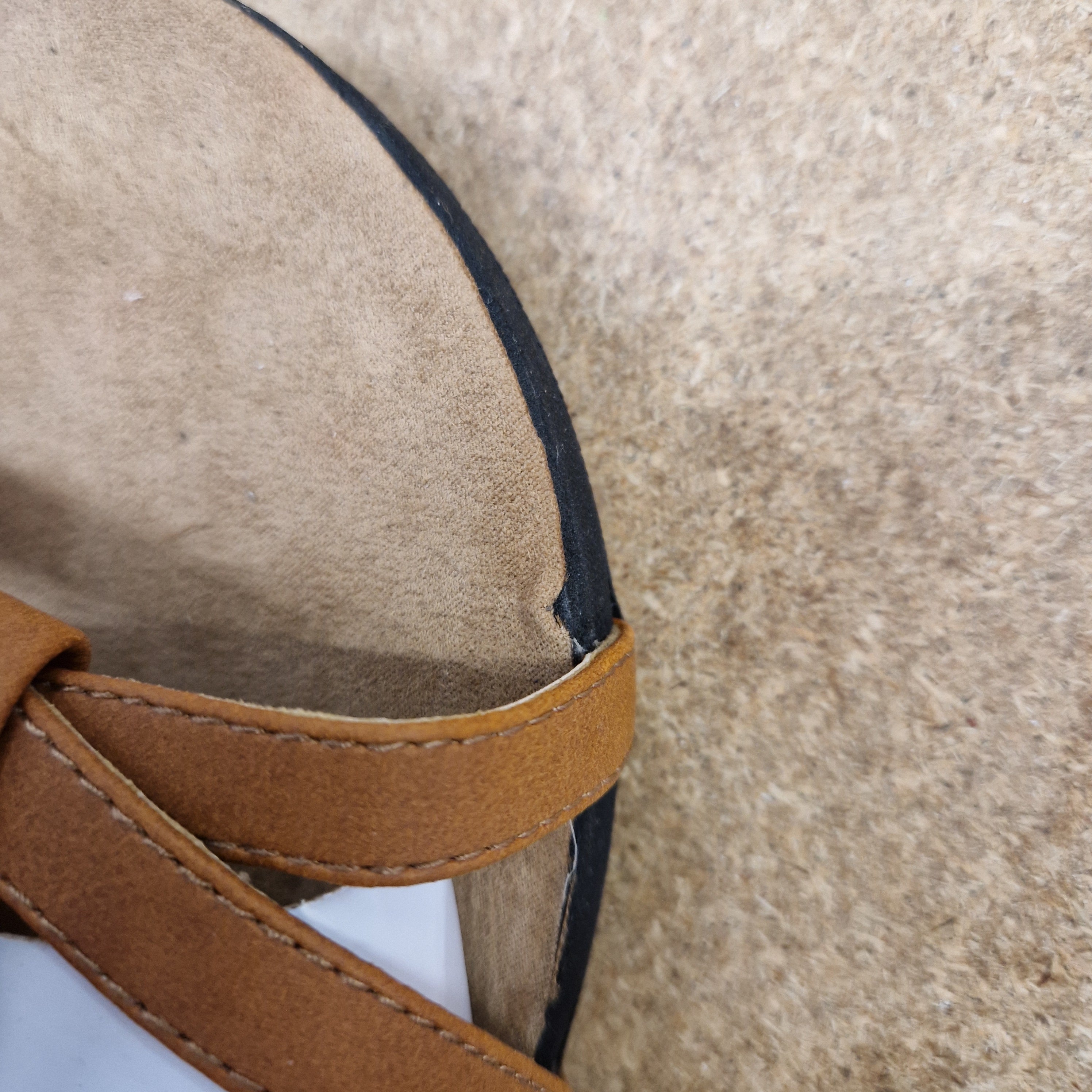 Anna Sandals - TAN - UK 7 / US 9