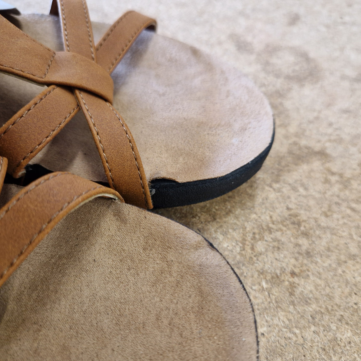 Anna Sandals - TAN - UK 8 / US 10