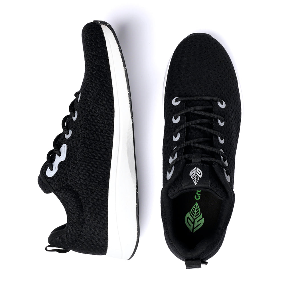 Green Steps ONE - BLACK/WHITE - UK 3 / EU 36
